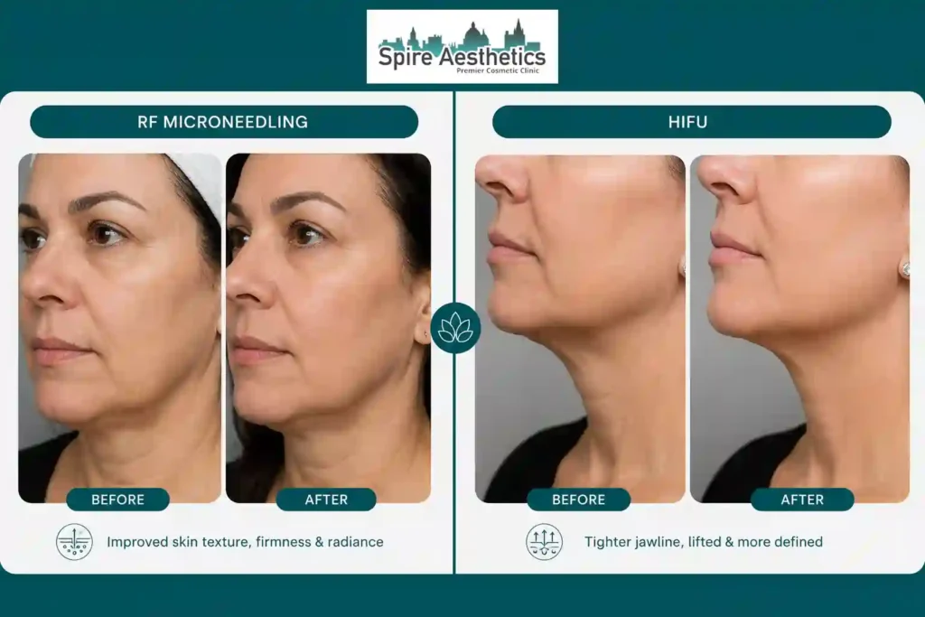 Can RF Microneedling and HIFU Be Combined Netherton?